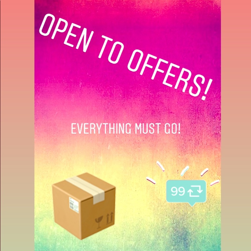 ✨EVERYTHING MUST GO✨